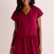Cece Dress- Maroon-6IWW791