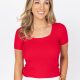 Collette Top- Red-U732598